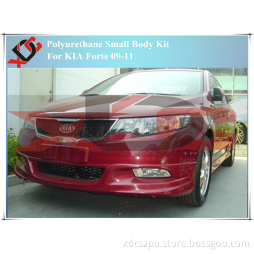 09-11 KIA Forte Small Body Kit with F/R Bumper Lip & Skirts